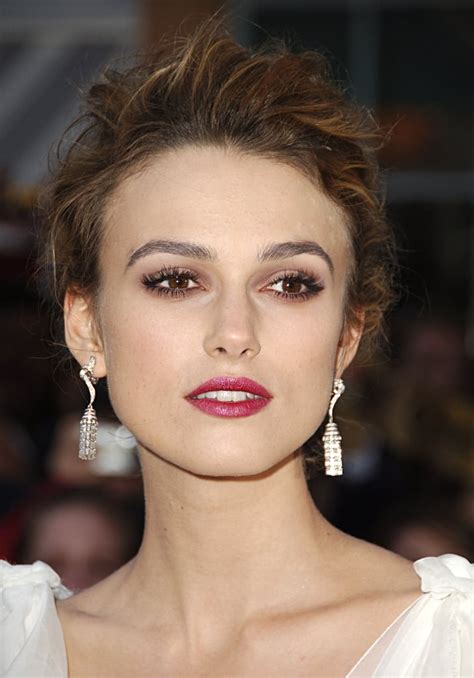 Keira Knightley makeup